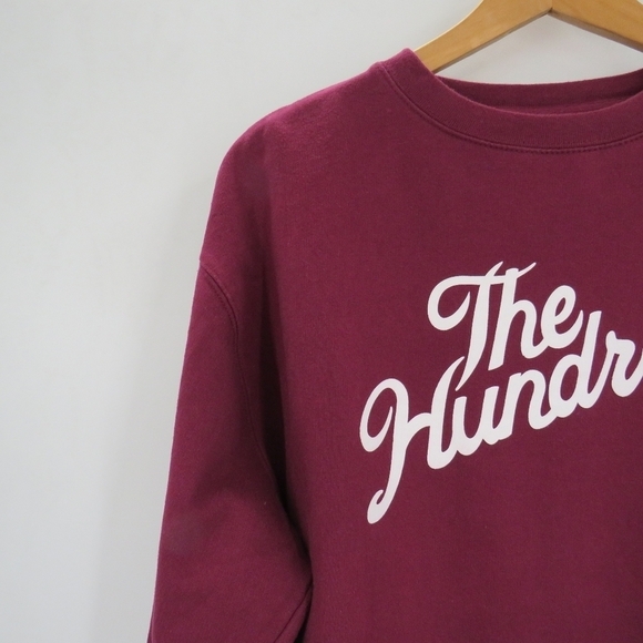 The Hundreds Burgundy Sweatshirt - Picture 2 of 8